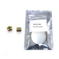 10pcs SMD 3225 active crystal oscillator OSC 8MHZ 8M 3.2*2.5 3.3V 25PPM Chip crystal oscillator