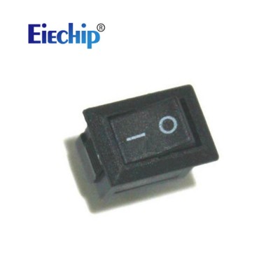 AC 250V 3A 2 Pin ON/OFF I/O SPST Snap in Mini Boat Rocker Switch 10pcs/lot