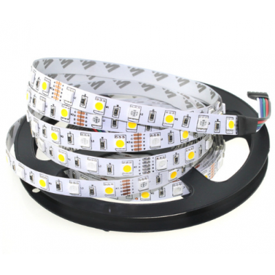 A3 LED Strip 5050 RGBW Waterproof DC12V Flexible LED Light RGB + White / RGB + Warm White 60 LED/m 5m/lot