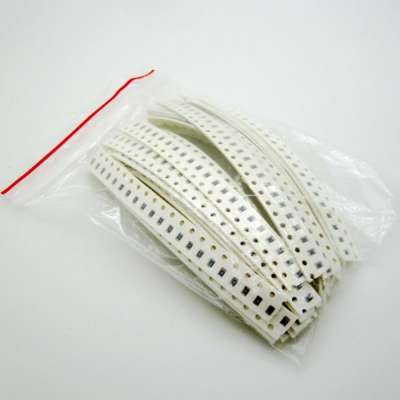 0805 SMD Resistor Kit Assorted Kit 1ohm-1M ohm 1% 33values * 20pcs=660pcs Sample Kit resistor pack